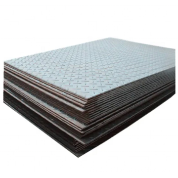 Produtos de aço para piso antiderrapante Placa de alumínio com padrão de gota de carbono Placa quadriculada de alumínio